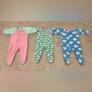 12M Baby Girl Fleece Bundle